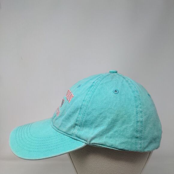 San Juan Puerto Rico Est. 1493 Strapback Hat Greenish-Blue Outback America - Picture 3 of 8